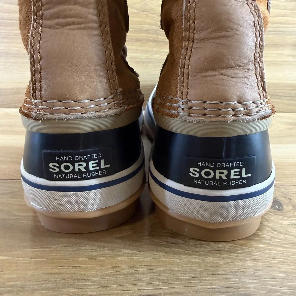 Sorel Joan Of Arctic Snow Boots 8 Faux Fur Tall Gorpcore Cottagecore Outdoor